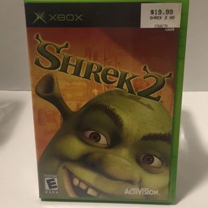SHREK 2 FOR X BOX RATED E